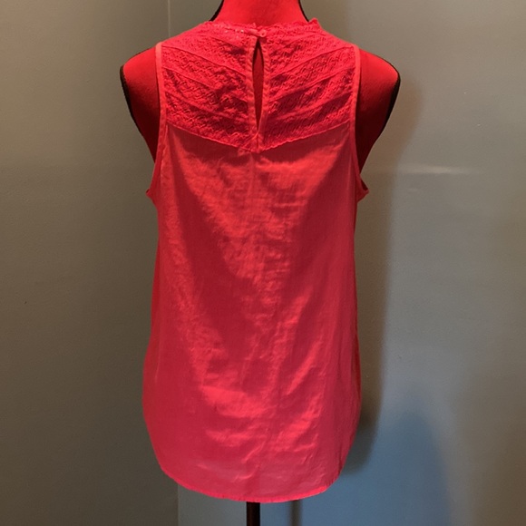 Gap Coral Cotton Top Size Small - Picture 5 of 13